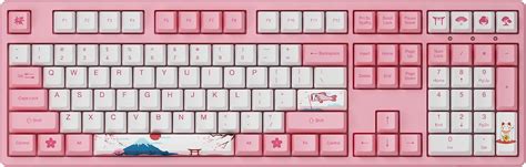 Akko World Tour Tokyo Key Pink Teclado De Juego Mec Nico Con