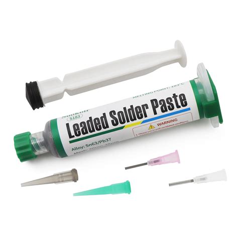 Buy Solder Paste Sn63 Pb37 T4 Melting Point 183C Liquid Soldering