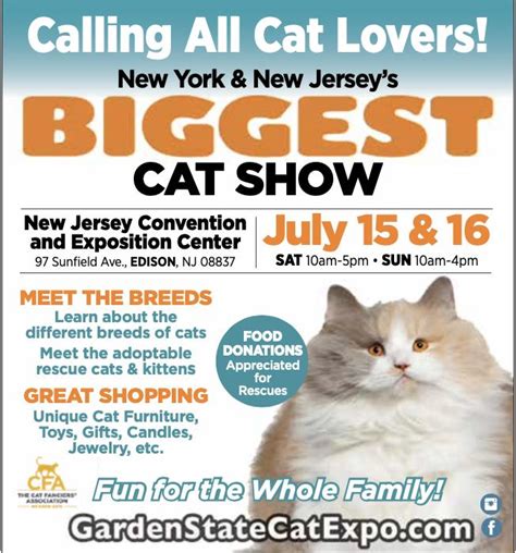 Garden State Cat Expo & Show – NJ Expo