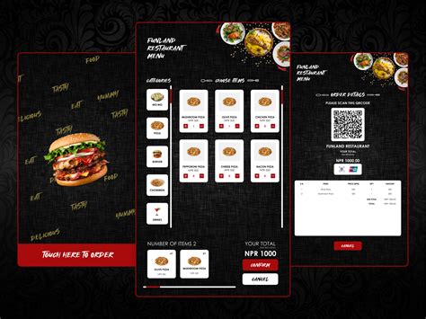 Self Ordering Kiosk UI Design by UToPiA on Dribbble