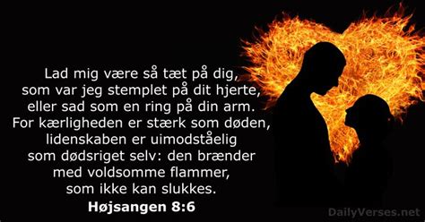 14 februar 2020 Dagens bibelvers Højsangen 8 6 DailyVerses net