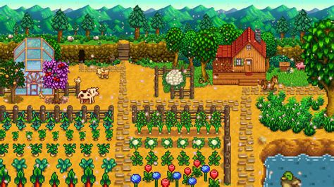 Download free Stardew Valley 2d Game Farm Landscape Wallpaper ...