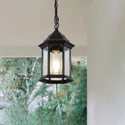 Pendente Para Area Externa Moderno - Lustre Pendente de Teto Para Área Externa IP33 - Casa das Arandelas