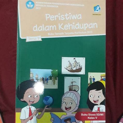 Jual Buku Tematik SD Kelas 5 Tema 7 Peristiwa Dalam Kehidupan K13