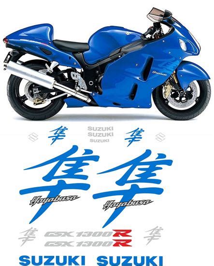 Zen Graphics Suzuki Gsx R Hayabusa Full Replacement Decals