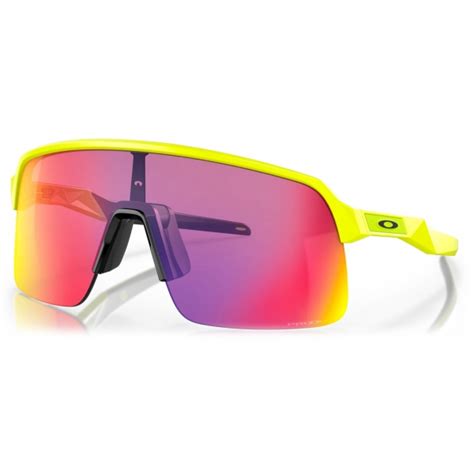 Oakley Sutro Lite Neon Yellow Collection Prizm Road Matte Tennis