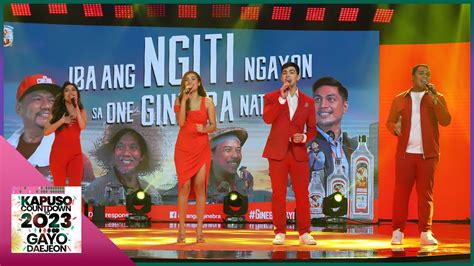 GMA Artists Perform Ginebra San Miguels Newest Campaign Kapuso