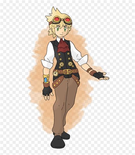 Pokemon Trainers Oc Male Png Download Blonde Male Pokemon Trainer