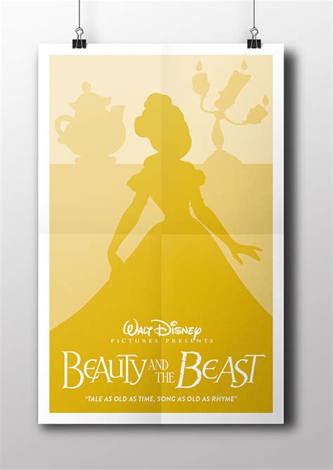 Minimalist Disney Posters On Behance