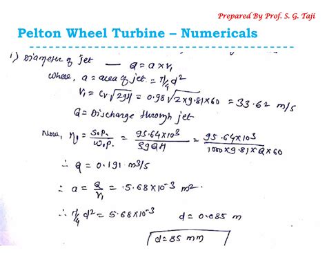 Governing Mechanism Used In Case Of Pelton Wheel Turbine Is 10