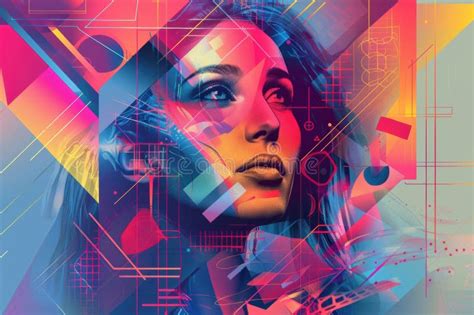 artwork created  ai neural network technology innovative digital art