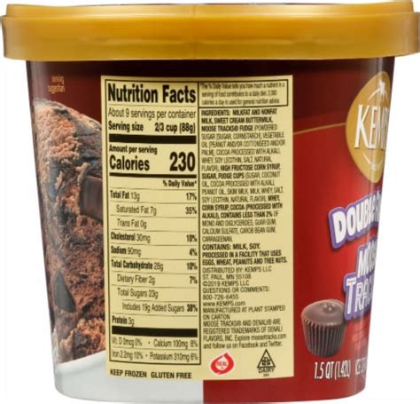 Kemps® Double Fudge Moose Tracks Ice Cream Tub 48 Oz Pick ‘n Save