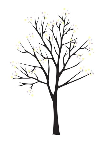 Black tree silhouette Stock Photos, Royalty Free Black tree silhouette Images | Depositphotos®