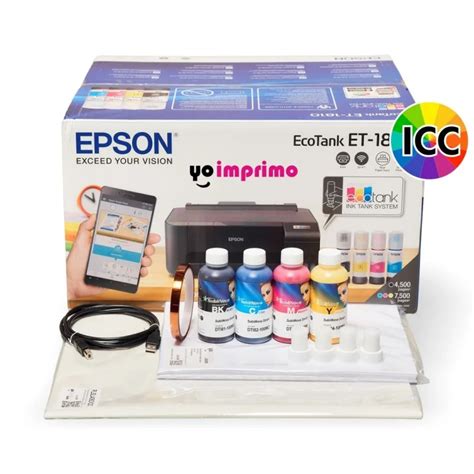 Imprimante à sublimation A4 Epson Ecotank et profil de couleur Sublinova