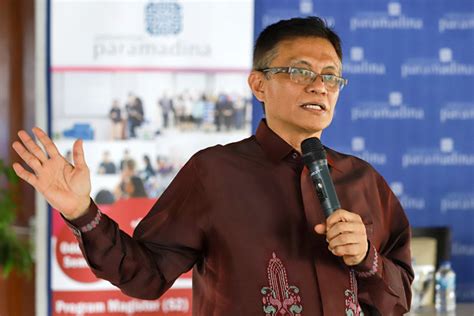 Didik J Rachbini Ditunjuk Jadi Rektor Universitas Paramadina