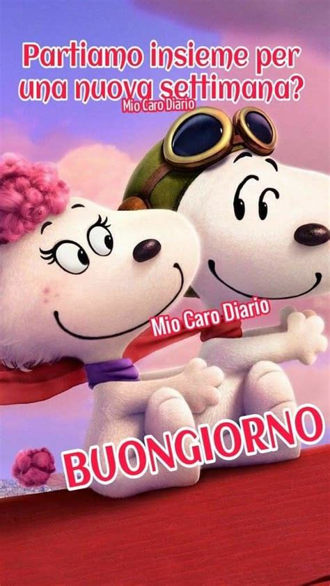 Pin Di Beata Sondej Su Snoopy Buongiorno Divertente Buongiorno