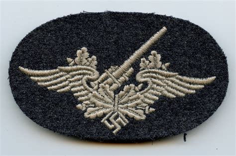 Cloth Luftwaffe Flak Proficiency Badge Chasing Militaria