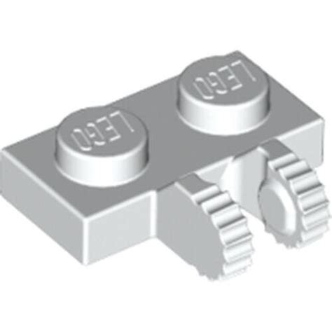 Comprar Lego Plate X C Encaixe Lateral Graduado Duplo Branco Pn