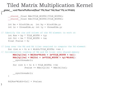 Ppt Matrix Multiplication In Cuda Powerpoint Presentation Free