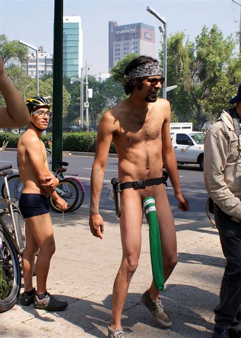 Naked Bike Ride Mexico City