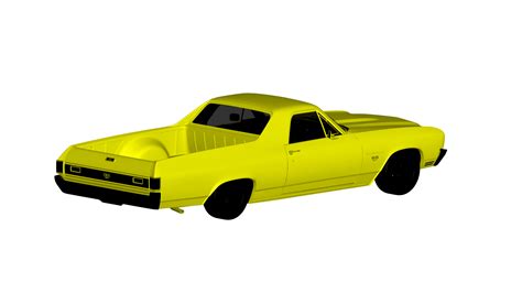 3d File Chevrolet El Camino 1970 Ss 🚙・3d Printing Template To Download・cults