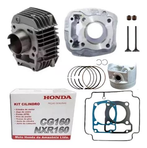 Kit Cilindro Motor Cg 160 E Bros 160 Original Honda Frete grátis