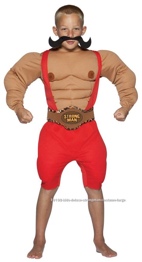 Kids Deluxe Strongman Circus Costume4610 Strong Man Costume