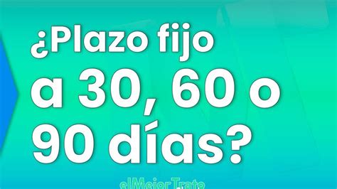 Cuánto Se Gana En Un Plazo Fijo A 30 Días Consultoría Ambiental Aspra