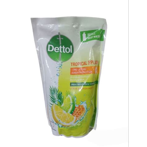 Jual Dettol Body Wash Tropical Splash 410g Shopee Indonesia