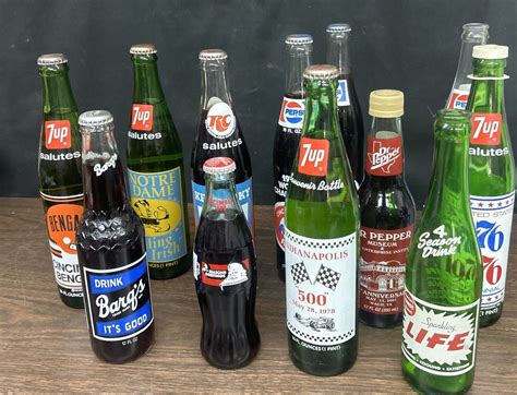 Commemorative Vintage Glass Soda Bottles Ebay