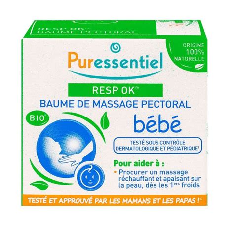 Le Baume De Massage Pectoral B B Est Un Produit Puressentiel