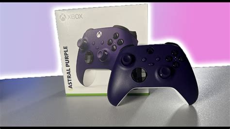 Astral Purple Xbox Controller Unboxing Youtube