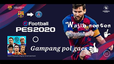 Cara Mengganti Tim Di PES 2020 Android YouTube