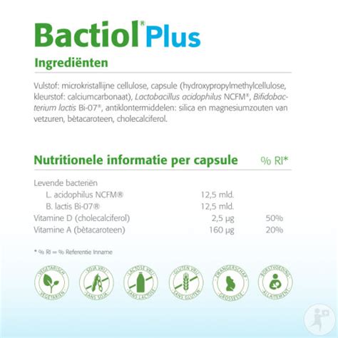 Metagenics Bactiol Plus Natuurlijke Weerstand 120 Capsules Newpharma