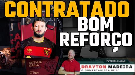 SPORT CONTRATA ATACANTE EX SANTA CRUZ FLAMENGO Draytonmadeira