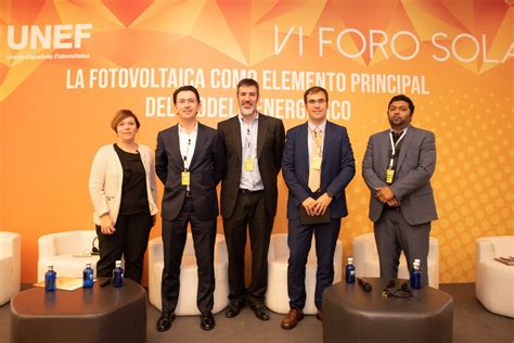 Éxito De Participación En El Vi Foro Solar Organizado Por Unef En Colaboración Con Fotoplat