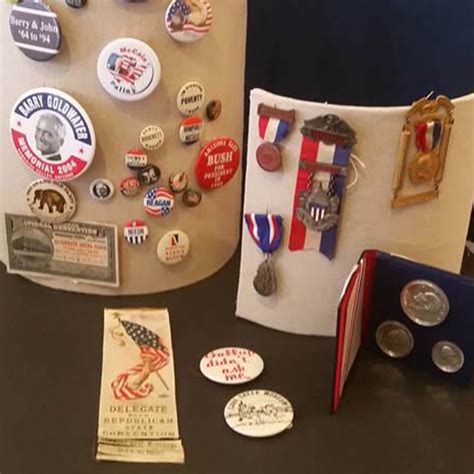 Political Campaign Buttons - Cave Creek Museum