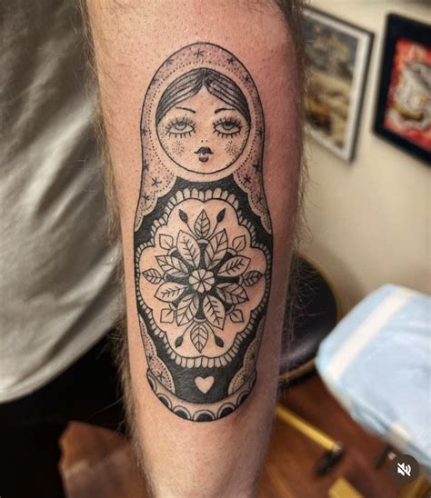 Tattoo of the Week: Russian Nesting Doll... — Independent Tattoo - Dela-where?