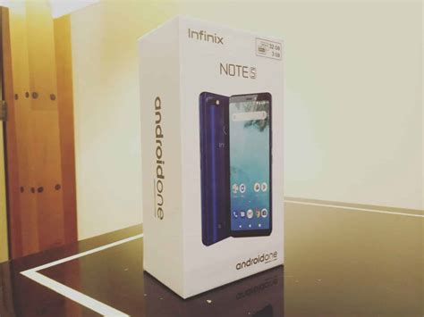 Quick Unboxing Of The Infinix Note 5 With Android One • Techpoint Africa