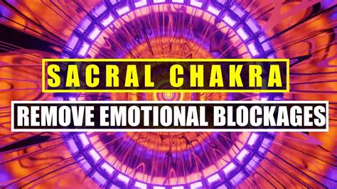 Sacral Chakra Sleep Meditation Remove Emotional Blockages Balancing