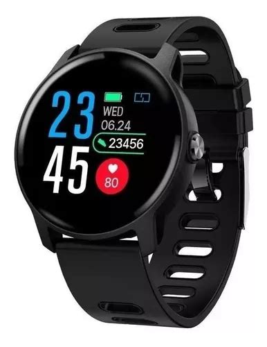 Smartwatch Senbono S08 1 3 Caja Negra Malla Negra MercadoLibre