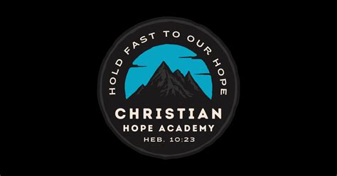 Christian Hope Academy logo - Christian - Sticker | TeePublic