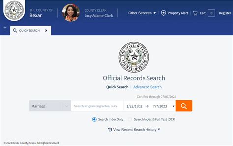 Find Bexar County Records for Free (Marital, Criminal, Court & More)