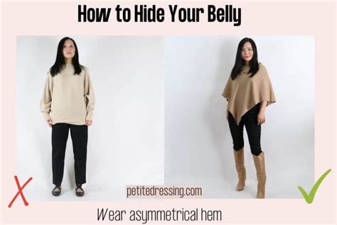 How To Hide Your Belly 21 Must Know Clothing Hacks