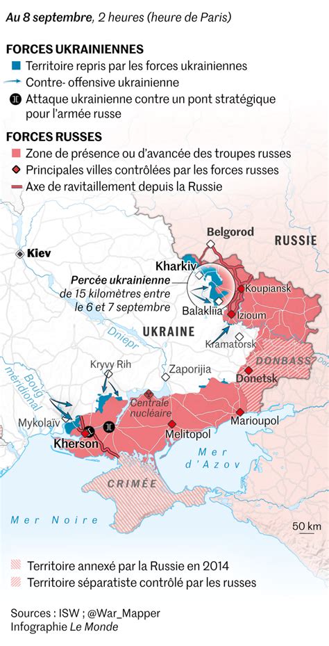 Les Cartes De La Guerre En Ukraine Depuis Linvasion Russe De Février