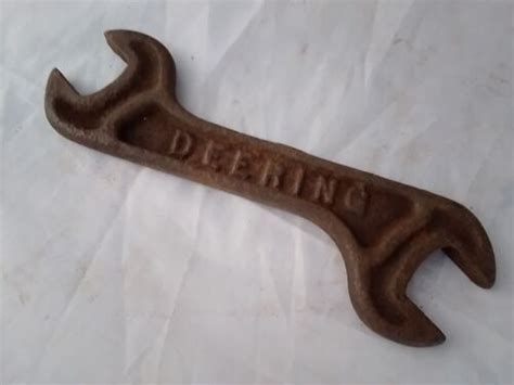 ANTIQUE VINTAGE DEERING HAY RAKE FARM TRACTOR IMPLEMENT WRENCH TOOL EBay