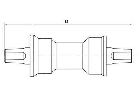 Keskjooks 122 5x68mm pressitav M Wave Carousel teras kroom Polaver OÜ