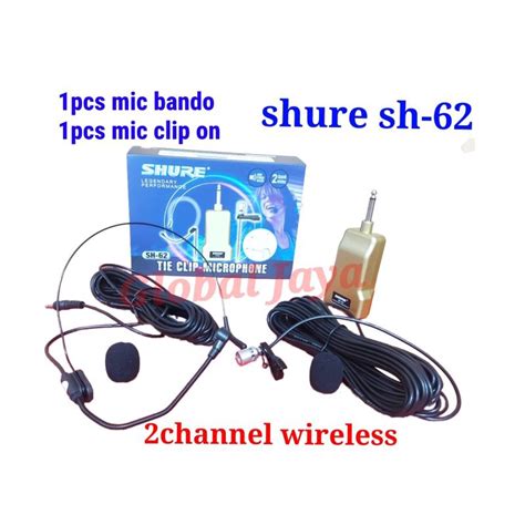 Jual Mic Jepit Mic Headset Sh Mic Clip On Mic Bando Wireless Sh