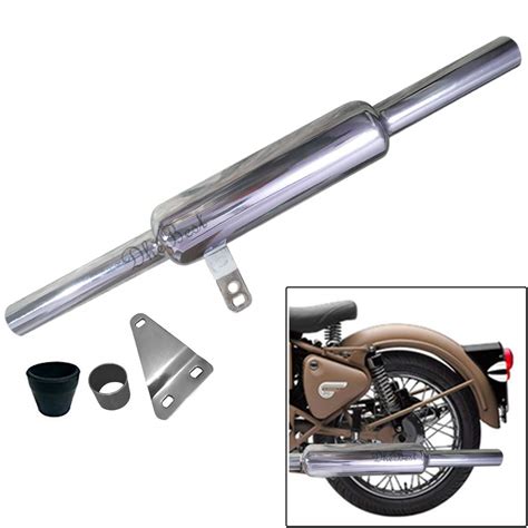 Buy Dhe Best Sr Bike Bullet Silencer Exaust Indori Model Silencer