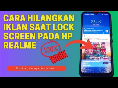 Cara Hapus Iklan Saat Layar Kunci Lock Screen Pada HP Realme YouTube